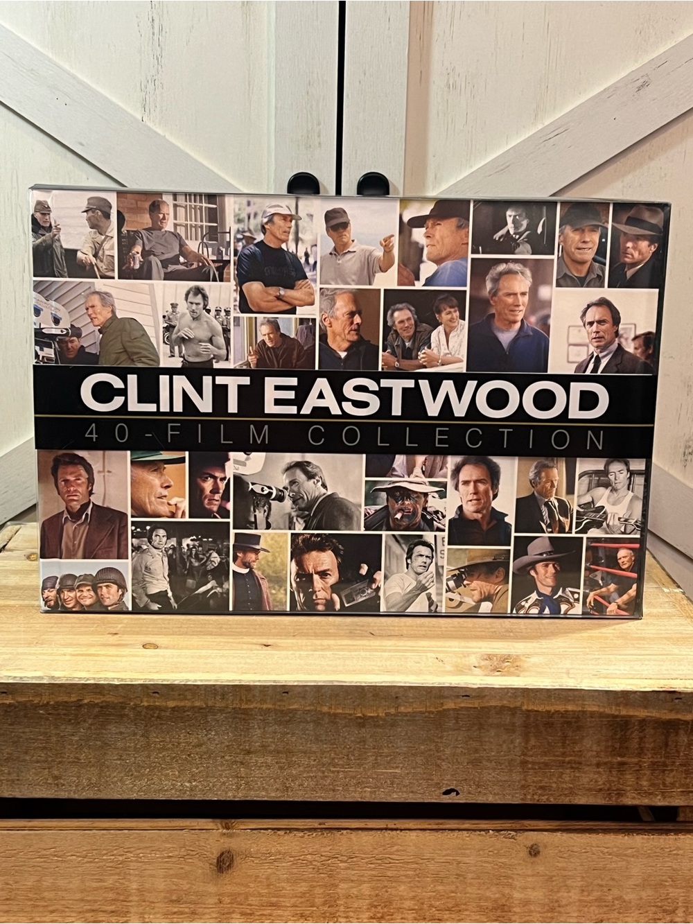CLINT EASTWOOD: 40-FILM COLLECTION (DVD, 2013, 24-DiscSet) w/Collectors Booklet